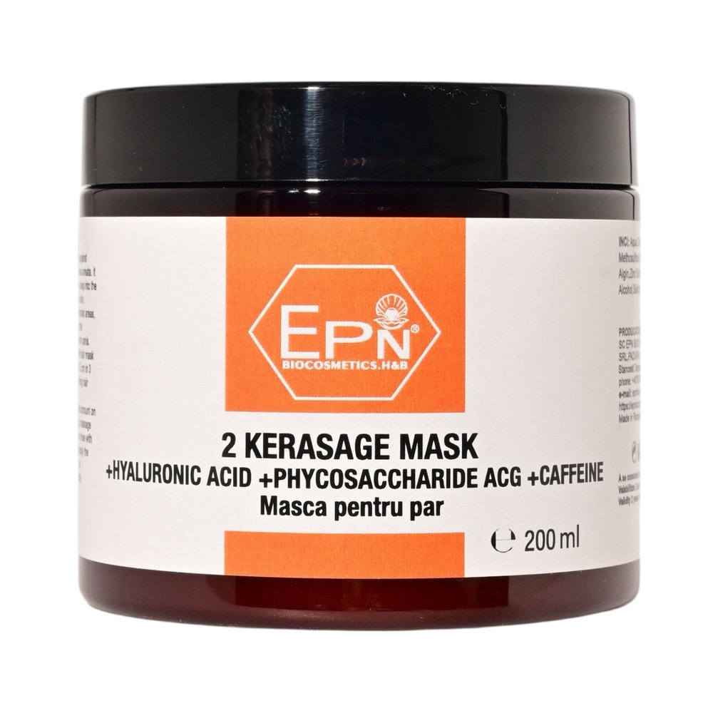 2 KERASAGE MASK +HYALURONIC ACID + PHYCOSACCHARIDE ACG +CAFFEINE