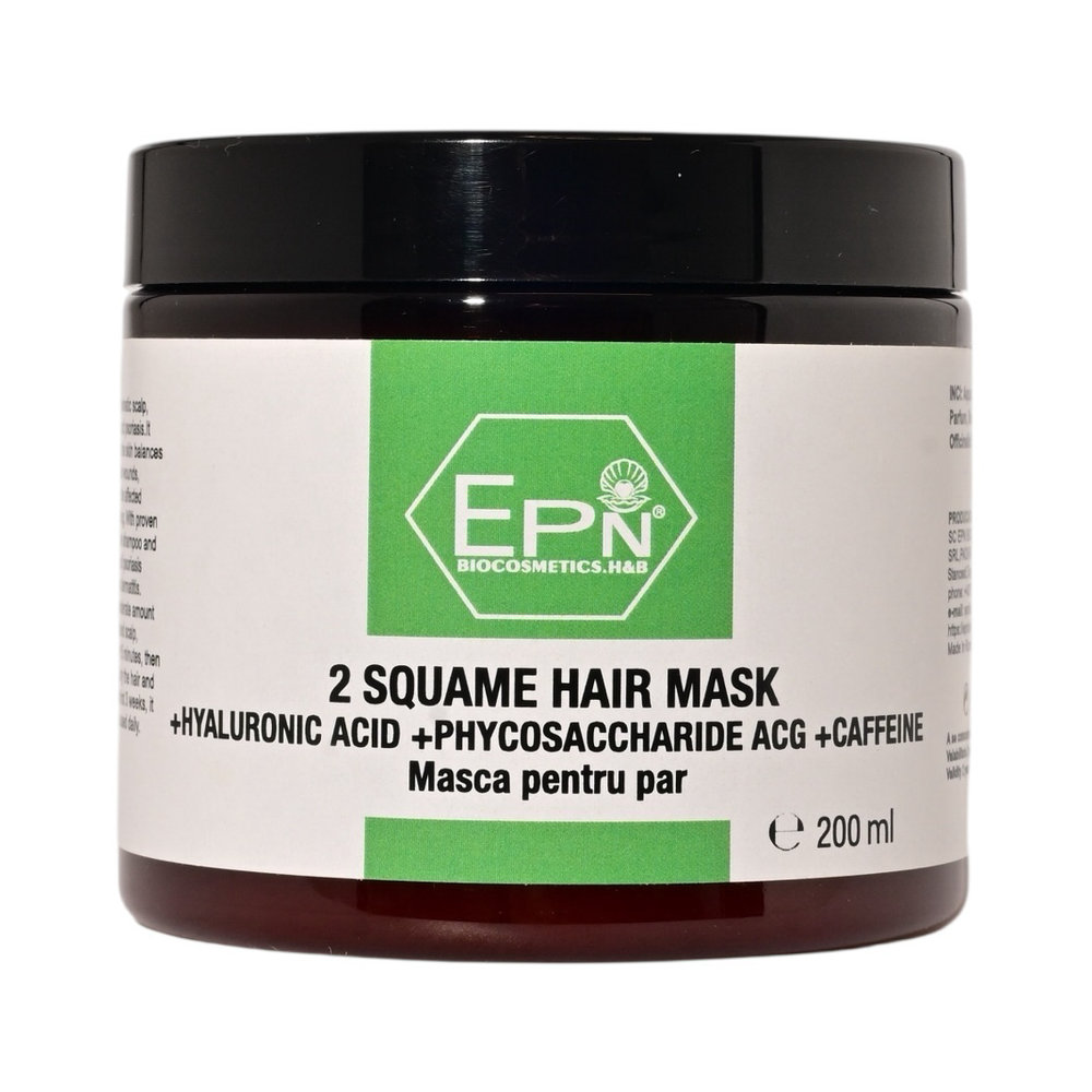 2 SQUAME HAIR MASK +HYALURONIC ACID + PHYCOSACCHARIDE ACG +CAFFEINE